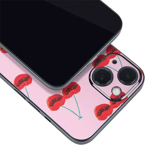 Bouffants and Broken Hearts Cherry Lash iPhone Skins